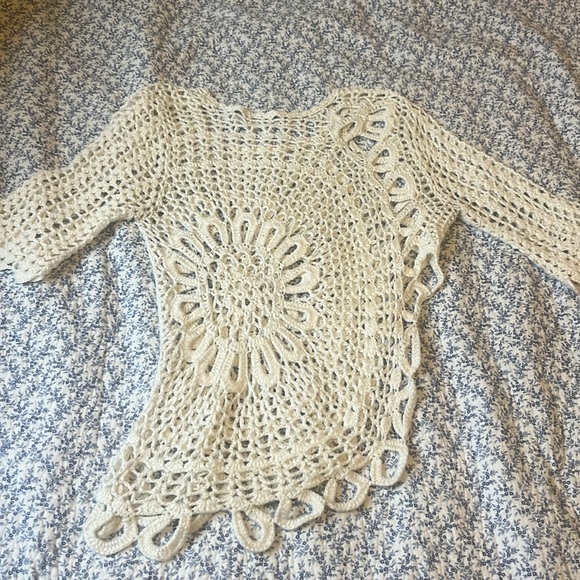 Asymmetrical Crochet Top - Picture 6 of 6